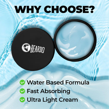 Beardo Daily Defence Face Cream for Men, 50g |Water-based Fast Absorbing Ultralight Moisturizer for face with Niacinamide & Vitamin E | Shield against Pollution